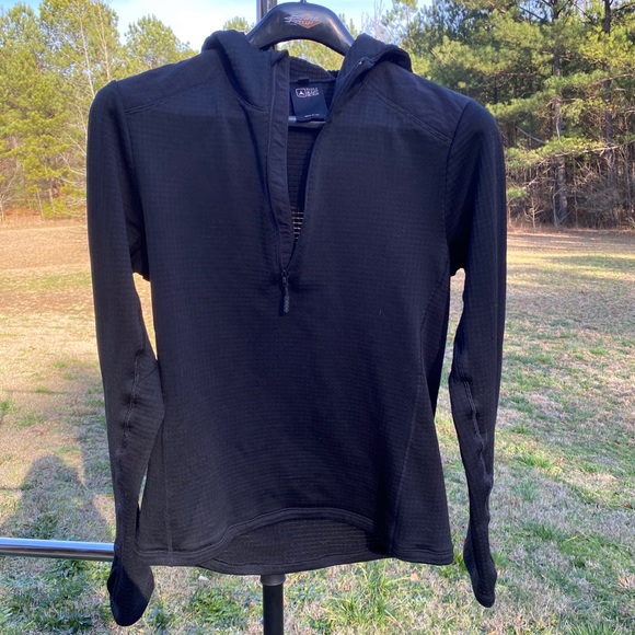 double stitch hoodie